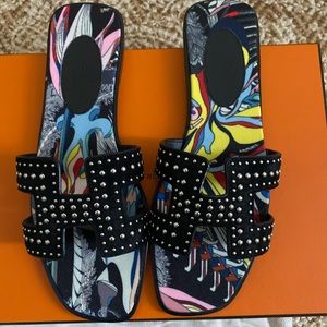 Hermes Oran Sandals